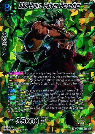 SS3 Broly, Saiyan Berserker [BT7-127] | Mindsight Gaming