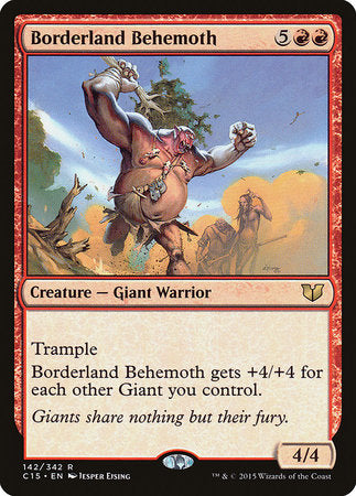 Borderland Behemoth [Commander 2015] | Mindsight Gaming