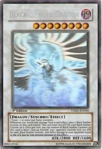 Black-Winged Dragon [TSHD-EN040] Ghost Rare | Mindsight Gaming