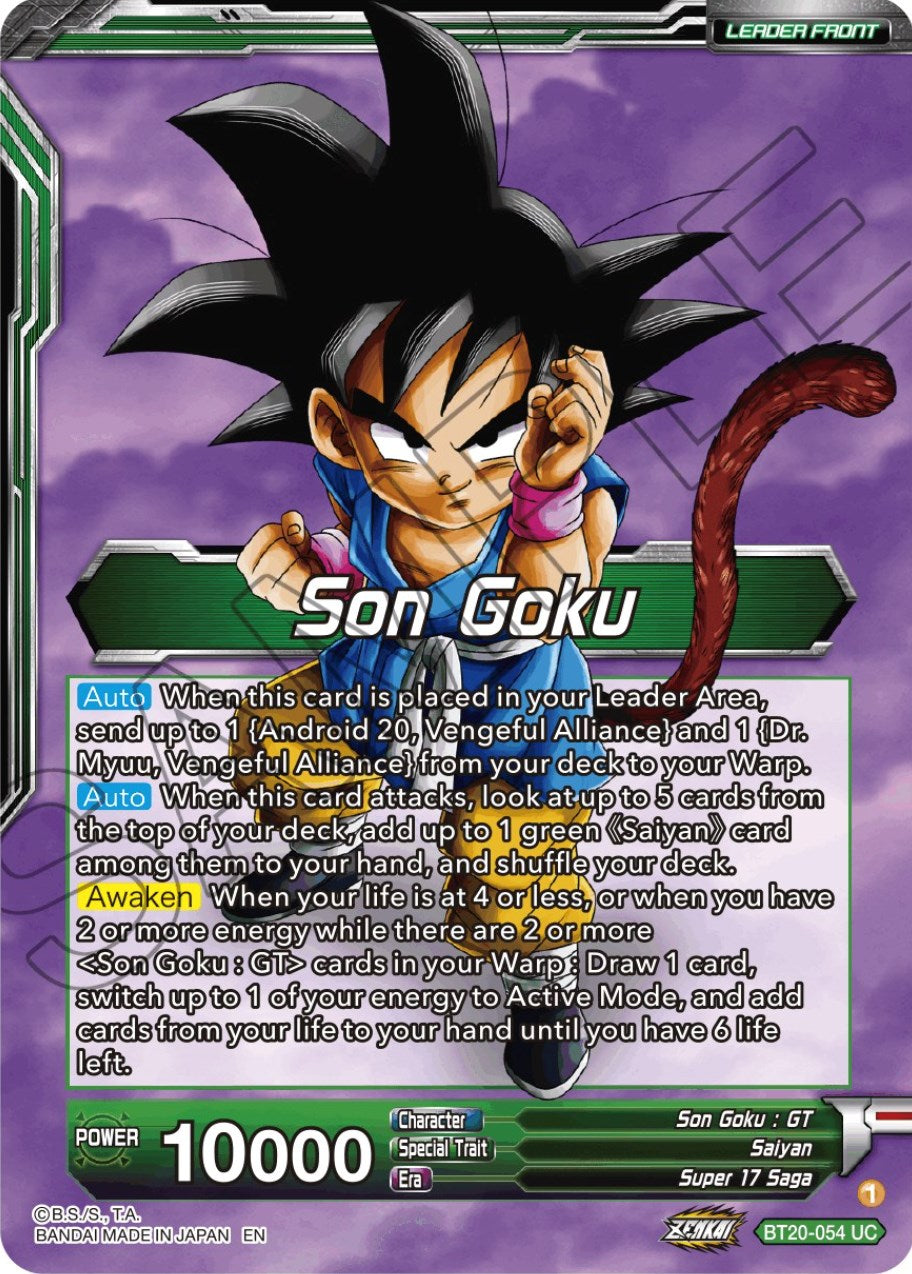 Son Goku // SS4 Son Goku, Betting It All (BT20-054) [Power Absorbed Prerelease Promos] | Mindsight Gaming