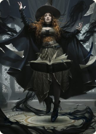 Tasha, the Witch Queen Art Card (41) [Commander Legends: Battle for Baldur's Gate Art Series] | Mindsight Gaming