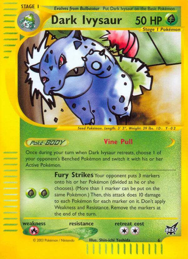 Dark Ivysaur (6) [Best of Promos] | Mindsight Gaming