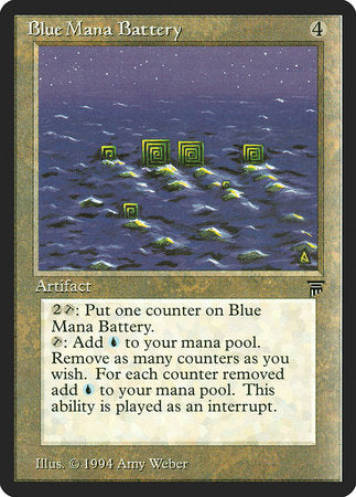 Blue Mana Battery [Legends] | Mindsight Gaming