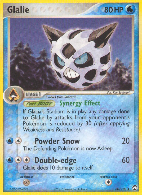 Glalie (30/108) [EX: Power Keepers] | Mindsight Gaming
