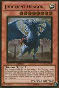 Judgment Dragon [GLD3-EN016] Gold Rare | Mindsight Gaming