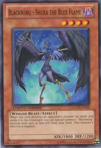 Blackwing - Shura the Blue Flame [GLD3-EN025] Common | Mindsight Gaming