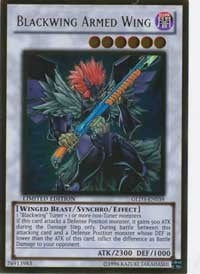 Blackwing Armed Wing [GLD3-EN039] Gold Rare | Mindsight Gaming