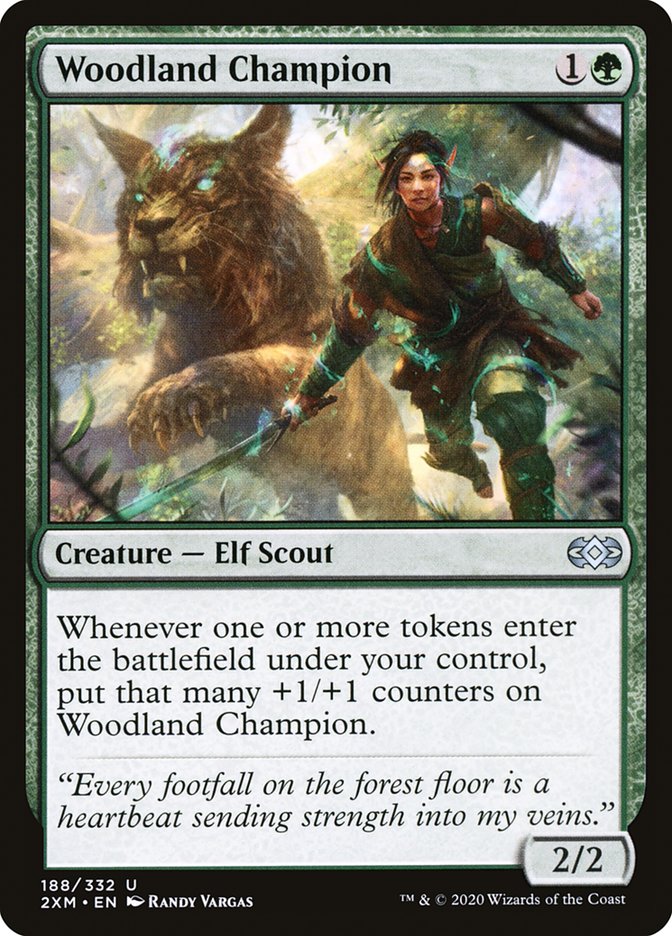 Woodland Champion [Double Masters] | Mindsight Gaming