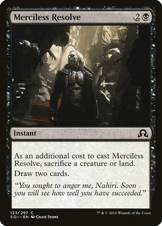 Merciless Resolve [Shadows over Innistrad] | Mindsight Gaming