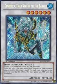 Dewloren, Tiger King of the Ice Barrier [HA02-EN027] Secret Rare | Mindsight Gaming