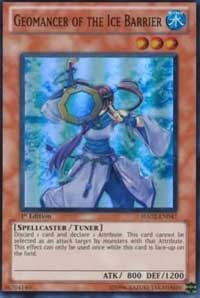 Geomancer of the Ice Barrier [HA02-EN047] Super Rare | Mindsight Gaming