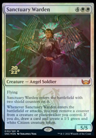 Sanctuary Warden [Streets of New Capenna Prerelease Promos] | Mindsight Gaming