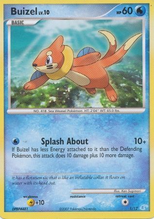 Buizel (1/12) [Diamond & Pearl: Trainer Kit - Manaphy] | Mindsight Gaming