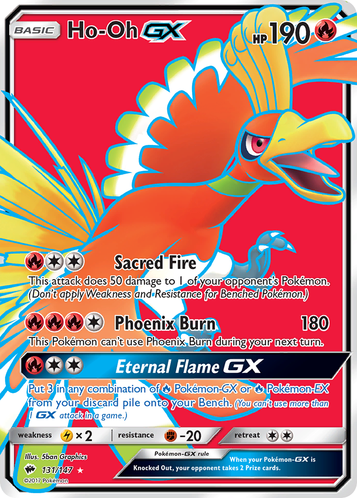 Ho-Oh GX (131/147) [Sun & Moon: Burning Shadows] | Mindsight Gaming