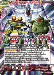 Paparoni // Warriors of Universe 3, United as One (BT20-002) [Power Absorbed Prerelease Promos] | Mindsight Gaming