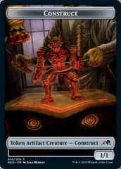 Construct (015) // Blood (017) Double-sided Token [Challenger Decks 2022 Tokens] | Mindsight Gaming