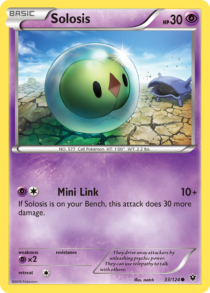 Solosis (33/124) [XY: Fates Collide] | Mindsight Gaming