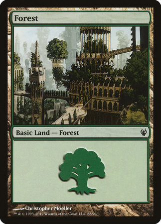 Forest (88) [Duel Decks: Izzet vs. Golgari] | Mindsight Gaming