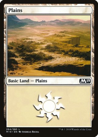 Plains (264) [Core Set 2019] | Mindsight Gaming