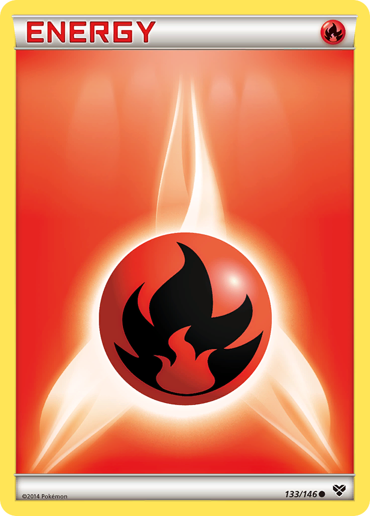 Fire Energy (133/146) [XY: Base Set] | Mindsight Gaming