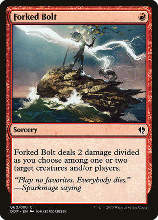 Forked Bolt [Duel Decks: Zendikar vs. Eldrazi] | Mindsight Gaming