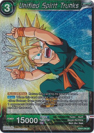 Unified Spirit Trunks (Foil) (EX01-06) [Mighty Heroes] | Mindsight Gaming