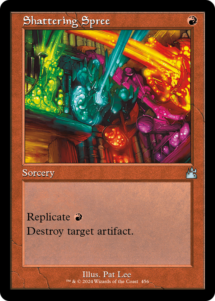 Shattering Spree (Retro Frame) [Ravnica Remastered] | Mindsight Gaming