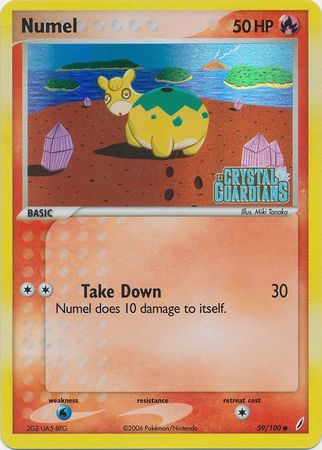 Numel (59/100) (Stamped) [EX: Crystal Guardians] | Mindsight Gaming