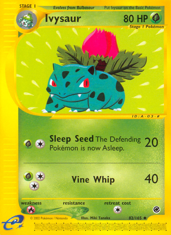 Ivysaur (82/165) [Expedition: Base Set] | Mindsight Gaming