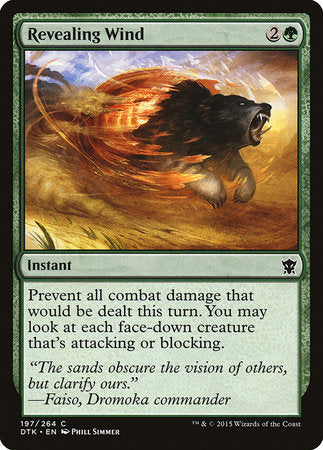 Revealing Wind [Dragons of Tarkir] | Mindsight Gaming