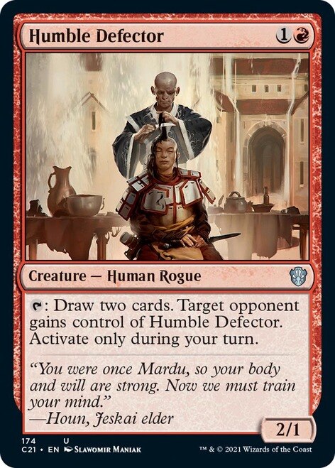 Humble Defector [Commander 2021] | Mindsight Gaming