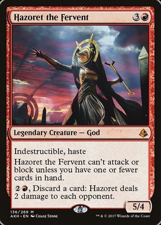 Hazoret the Fervent [Amonkhet] | Mindsight Gaming