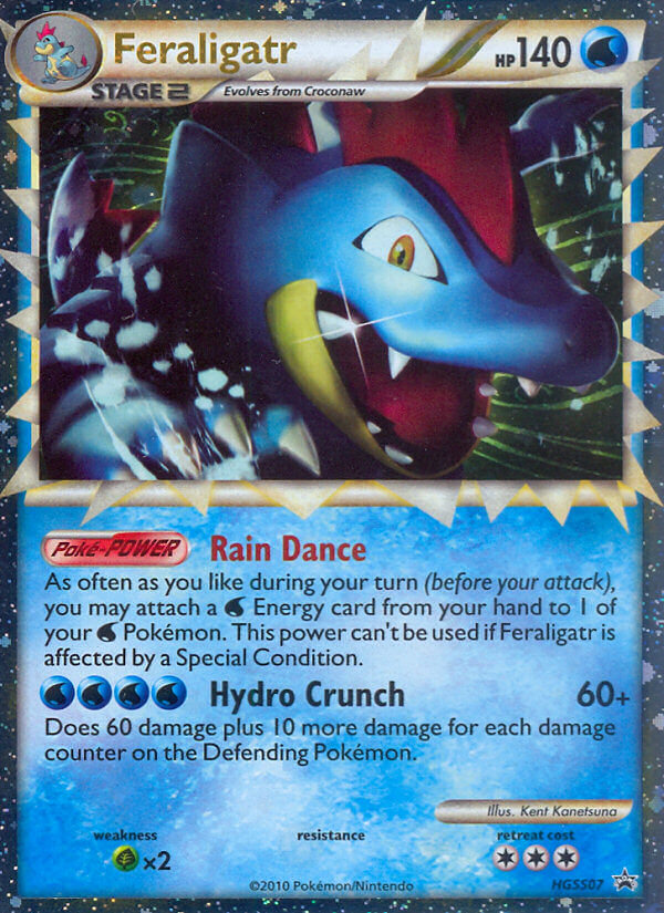 Feraligatr (HGSS07) [HeartGold & SoulSilver: Black Star Promos] | Mindsight Gaming