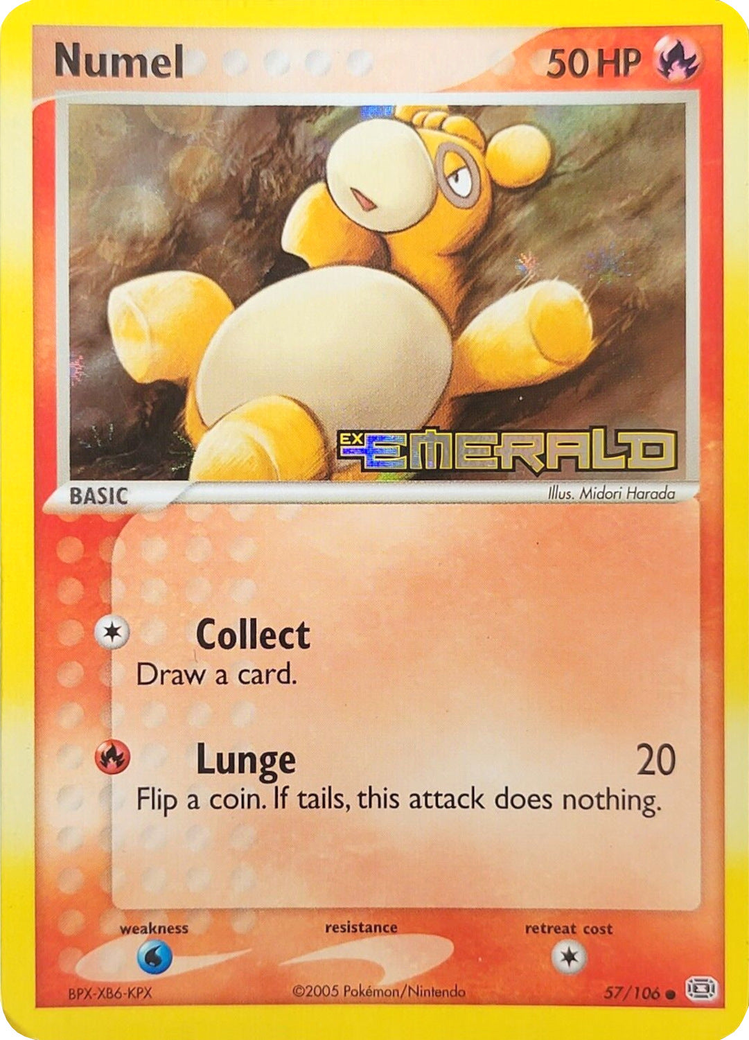 Numel (57/106) (Stamped) [EX: Emerald] | Mindsight Gaming