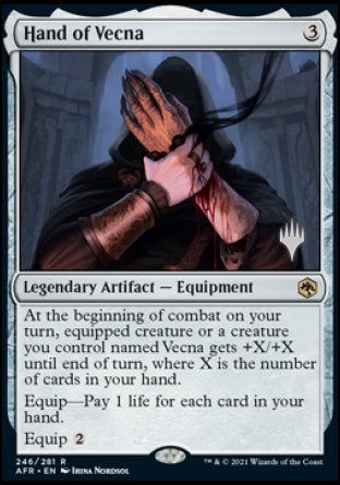 Hand of Vecna (Promo Pack) [Dungeons & Dragons: Adventures in the Forgotten Realms Promos] | Mindsight Gaming