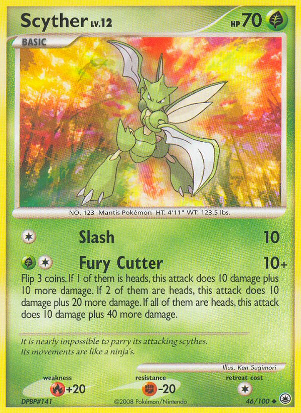 Scyther (46/100) [Diamond & Pearl: Majestic Dawn] | Mindsight Gaming