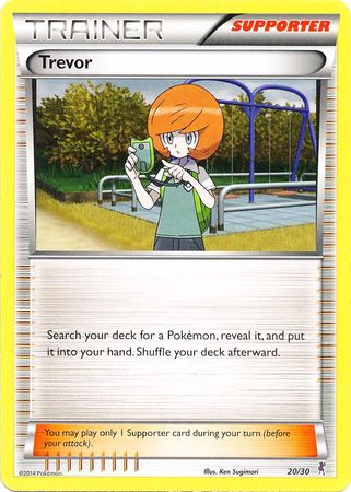 Trevor (20/30) [XY: Trainer Kit 1 - Bisharp] | Mindsight Gaming