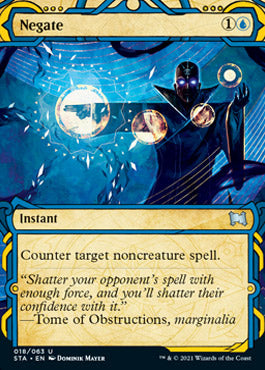 Negate (Etched Foil) [Strixhaven Mystical Archive] | Mindsight Gaming