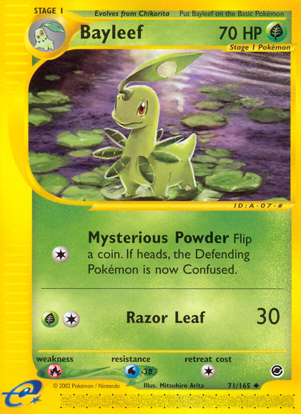 Bayleef (71/165) [Expedition: Base Set] | Mindsight Gaming