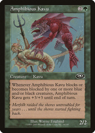 Amphibious Kavu [Planeshift] | Mindsight Gaming