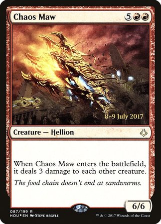 Chaos Maw [Hour of Devastation Promos] | Mindsight Gaming