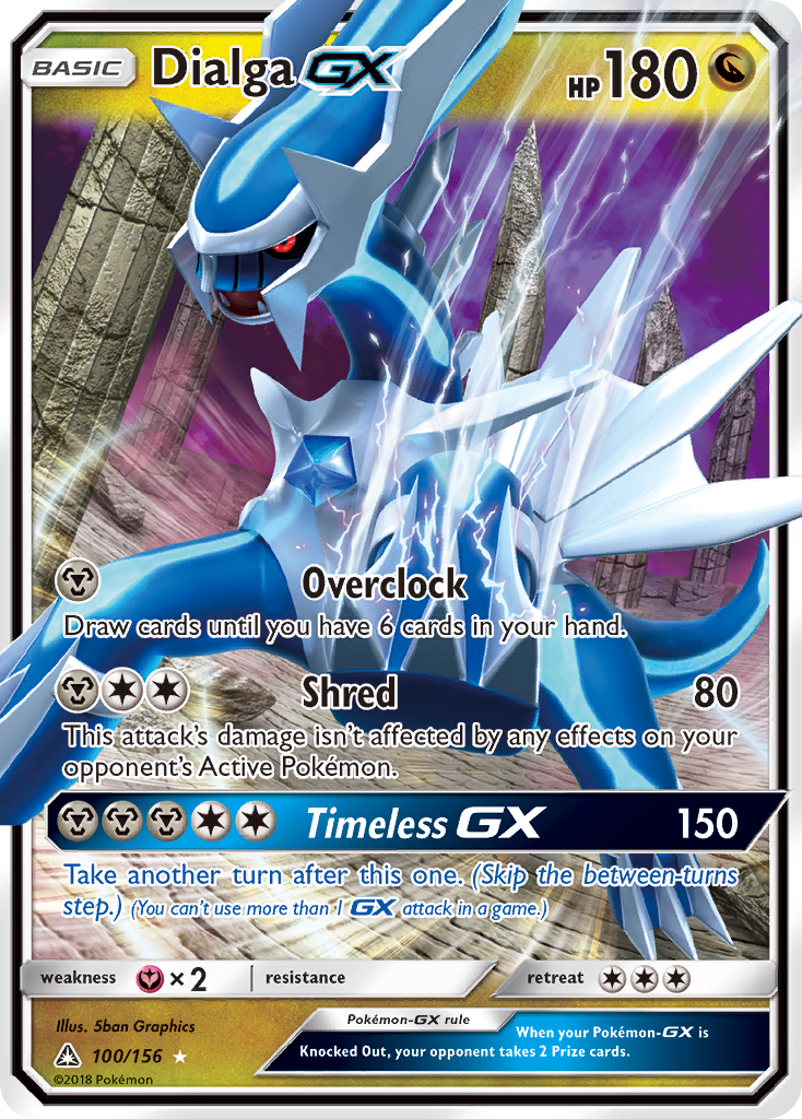 Dialga GX (100/156) [Sun & Moon: Ultra Prism] | Mindsight Gaming