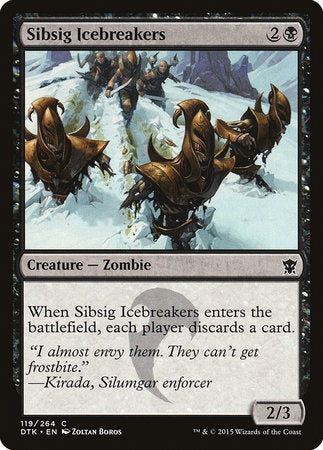 Sibsig Icebreakers [Dragons of Tarkir] | Mindsight Gaming