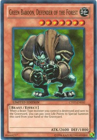 Green Baboon, Defender of the Forest [CT07-EN010] Super Rare | Mindsight Gaming