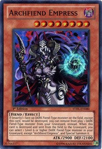 Archfiend Empress [STBL-EN000] Super Rare | Mindsight Gaming