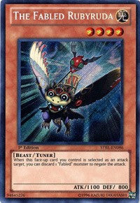 The Fabled Rubyruda [STBL-EN096] Secret Rare | Mindsight Gaming