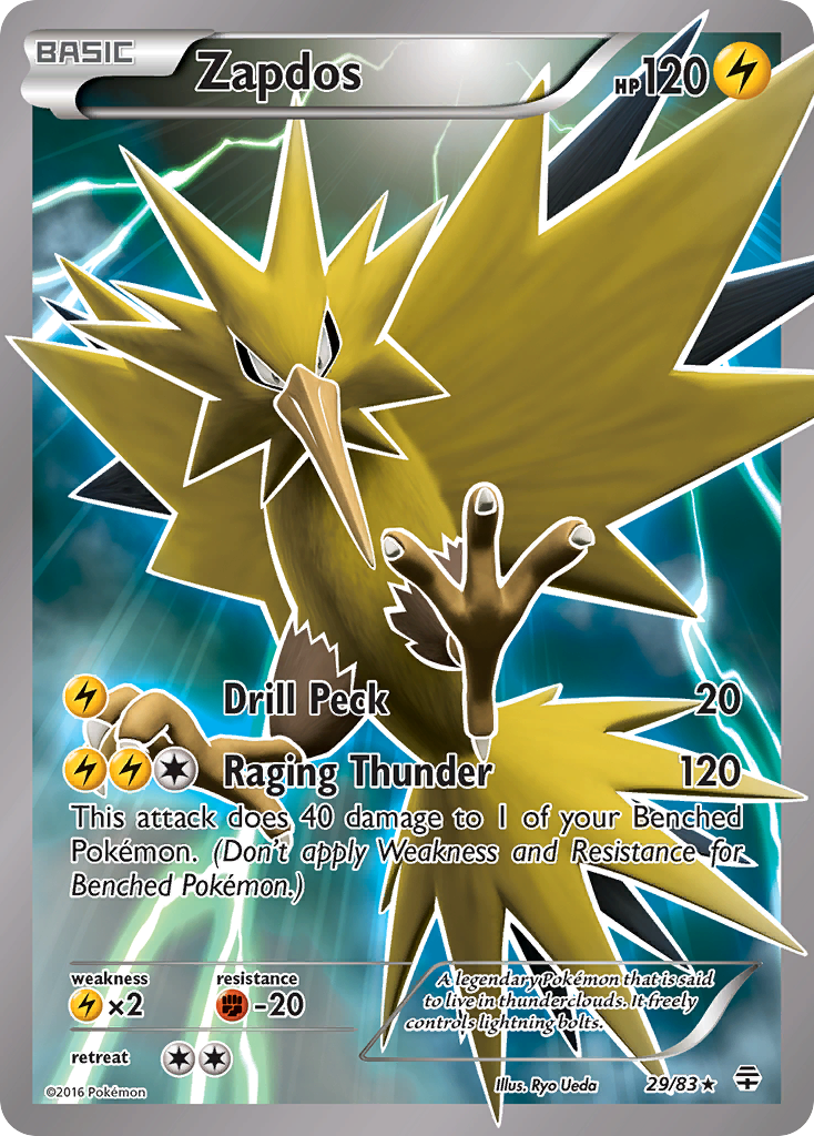 Zapdos (29/83) [XY: Generations] | Mindsight Gaming