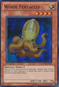 Worm Tentacles [HA03-EN023] Super Rare | Mindsight Gaming