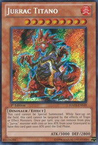 Jurrac Titano [HA03-EN039] Secret Rare | Mindsight Gaming