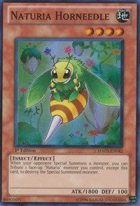 Naturia Horneedle [HA03-EN042] Super Rare | Mindsight Gaming